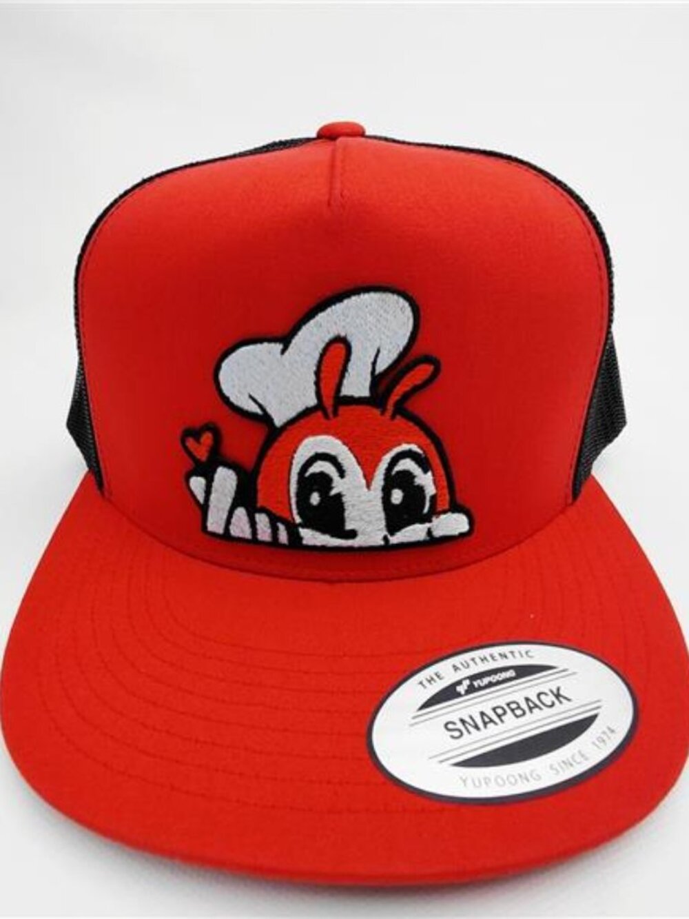 Jollibee Hat Handmade in USA Embroidered Filipino Pride Pinoy Chickenjoy Dad Cap